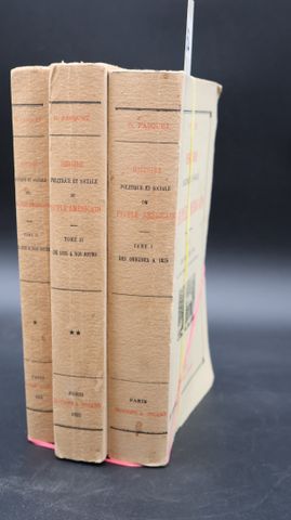 PASQUET: Histoire politique et sociale du peuple américain. Tome ...