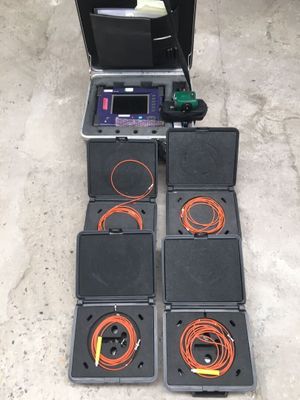 many wires in a case on the floor