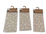 deux sacs contenant des feuilles marron et blanches sur fond blanc