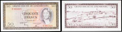 three different pictures of a bank note with a picture of a woman on it