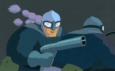 an image of a cartoon character with a gun in his hand