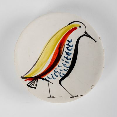 Roger CAPRON (1922-2006) : Petit coupelle en céramique émail… - Photo 1