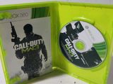call of duty xbox 360 game case and disc