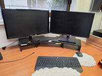 T56: Mobilier de bureau comprenant : 2 bureaux avec retour, … (photo 2)