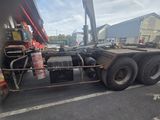 a large truck that is parked in the parking lot