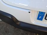 a close up of a car with a number plate on it