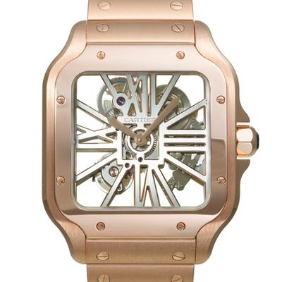 a close up of a watch on a white background with a white background