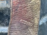 an image of a close up of a bag with a tag on it