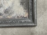 a picture of a painting on the wall of a building