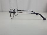 a close up of a pair of glasses on a white surface
