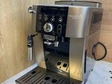 a coffee machine sitting on a counter in a kitchen