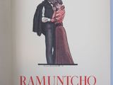 a book with a picture of a man and a woman hugging