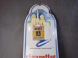 a sign with a cigarette on it that says cigarpots