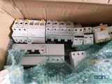 a box full of electrical equipment that is in the box