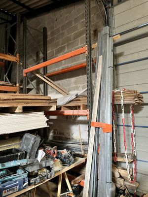 a room filled with lots of different types of wood