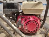 a small engine that is sitting on the ground