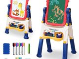 two children ' s art easers with markers, markers and markers
