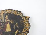 a picture of a painting on the wall of a room