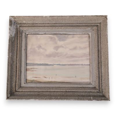 ECOLE FRANCAISE du XXème Cap Coz, la plage