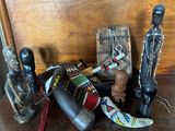 a lot of different items that are sitting on a table