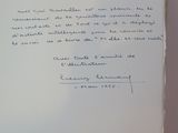 a piece of paper that has a handwritten poem on it