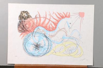 une image représentant un dessin d'un chat à vélo