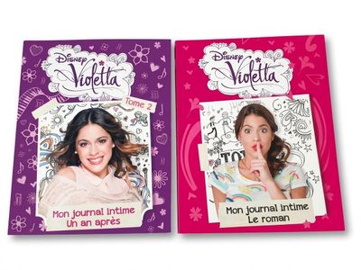 deux livres pour enfants illustrés représentant une fille et un garçon