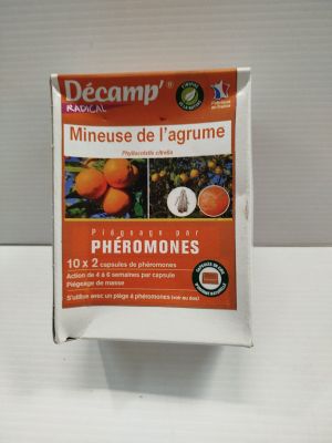 DÉCAMP' - Piégeage par phéromones - Mineuse de l'agrume - Ac…