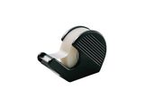 a tape dispenser with a roll of tape on it