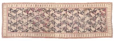 gros plan d'un tapis sur fond blanc