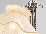 an image of a table lamp with a white shade on it