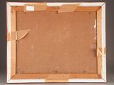 a picture of a piece of cardboard taped to the wall