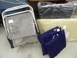 many items that are sitting on the floor in the store