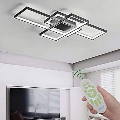 293 / Plafonnier LED - Noir - Puissance 59 W - Intensit…