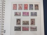 a picture of a book with a lot of stamps on it