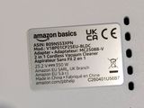 a label on the back of an amazonbasics product