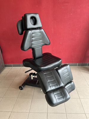 Fauteuil inclinable de tatoueur en simili cuir (repose pieds…