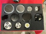 a box with a lot of different items in it
