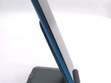 a cell phone that is sitting on a stand