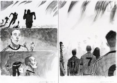 CASTALDI, Paolo (Né en 1982) La Revue Dessinée Italia, Calci…