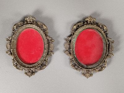 paire de cabochons en verre rouge cabochon cabochon cabochon cabochon cabochon cabochon cabochon cabochon cabochon cab