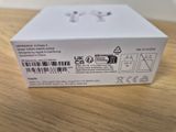 an apple airpods are sitting in a box on a table