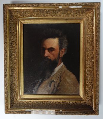Henri BIDAULD (1839-1898) Portrait d'homme