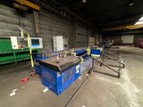 a machine that is sitting inside of a building