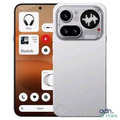 a close up of a phone with a camera on it