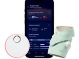 une image représentant un téléphone portable sur lequel est posé un appareil connecté