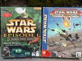 deux livres « Star Wars » posés l'un à côté de l'autre sur la table