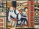 un tableau représentant une femme assise sur une chaise devant une fenêtre