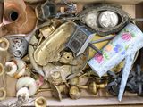 a box full of assorted items that are in the box