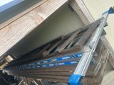 a picture of a pair of saws sitting on top of a pallet